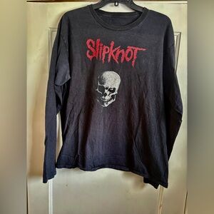 Men’s black, long sleeve Slipknot T-shirt